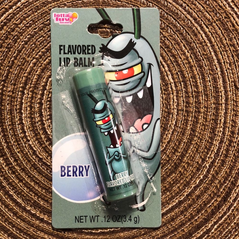 SpongeBob Plankton Lip Balm Berry